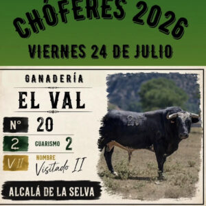 TOROS ALCALA DE LA SELVA 24 JULIO 2026