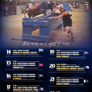 TOROS ALGINET DEL 14 AL 22 DE AGOSTO 2026