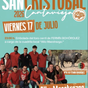 TOROS CANTAVIEJA 17 JULIO 2026