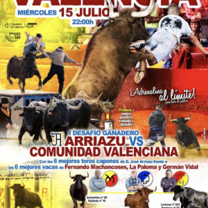 TOROS FERIA DE JULIO VALENCIA 15 DE JULIO 2026