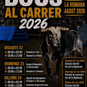 TOROS LA ROMANA 22 23 Y 24 DE AGOSTO 2026
