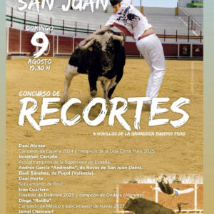TOROS NAVAS DE SAN JUAN 9 AGOSTO 2026
