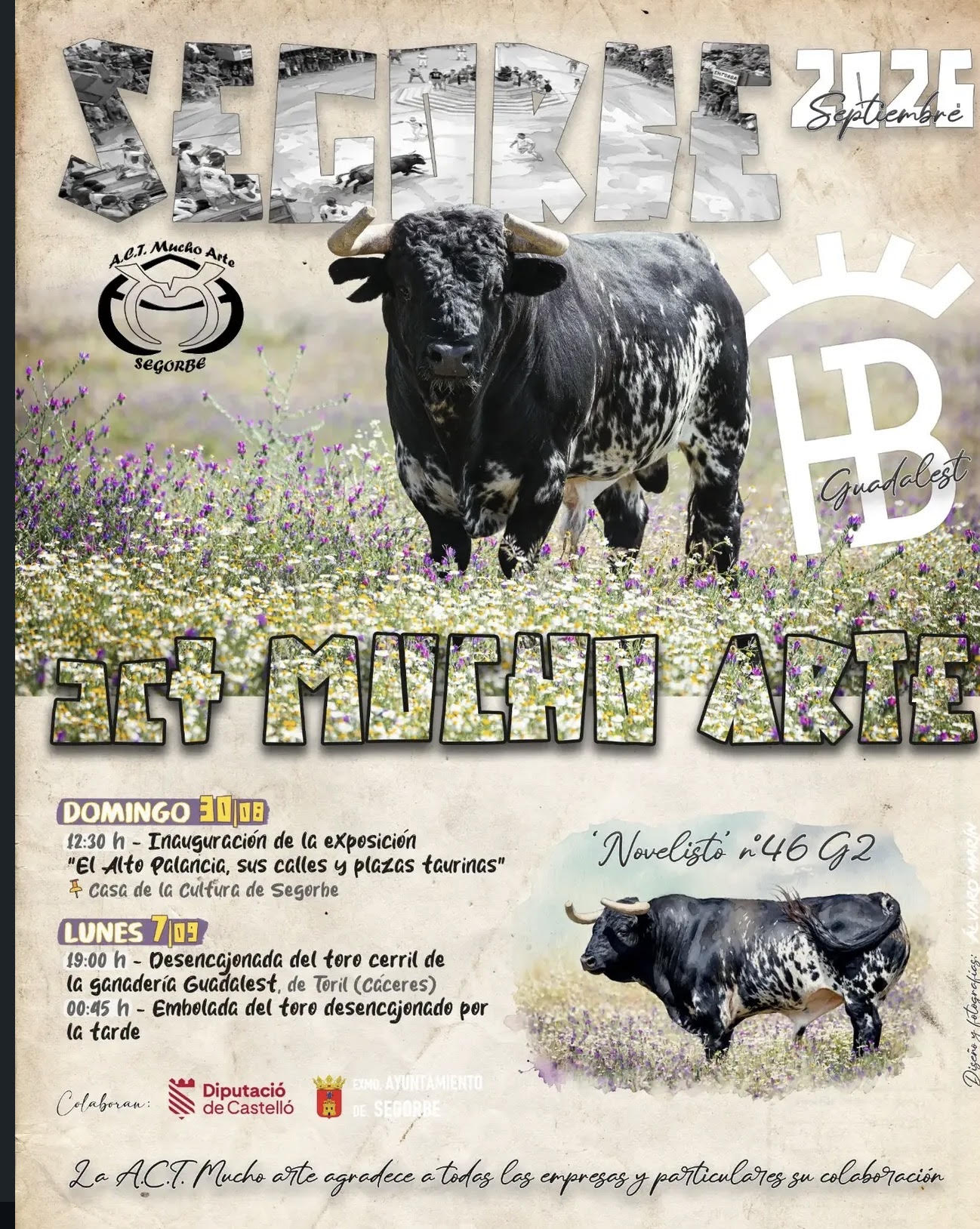 TOROS SEGORBE 30 AGOSTO 2026