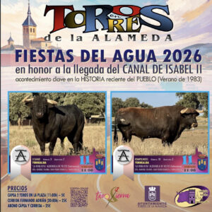 TOROS TORRE ALAMEDA 11 JULIO 2026