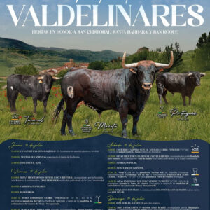 TOROS VALDELINARES DEL 16 AL 19 DE JULIO 2026