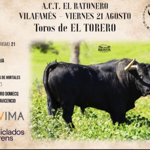 TOROS VILAFAMÉS 21 AGOSTO 2026