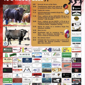 TOROS ALBOCÀSSER 16 DE AGOSTO 2026