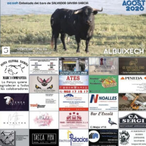 TOROS ALBUIXECH 15 AGOSTO 2026