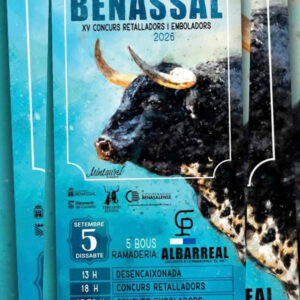 TOROS BENASSAL 5 SEPTIEMBRE 2026