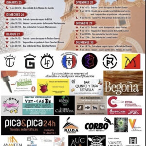 TOROS ESTIVELLA DEL 25 AL 30 DE AGOSTO 2026
