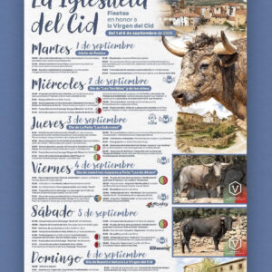 TOROS IGLESUELAS DEL CID DEL 1 AL 6 DE SEPTIEMBRE 2026
