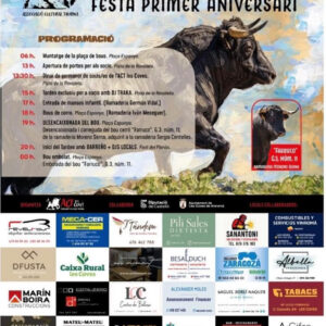 TOROS LES COVES 17 DE AGOSTO 2026