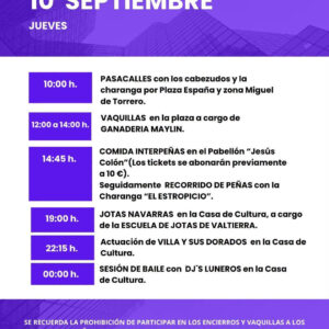TOROS LUNA 10 SEPTIEMBRE 2026