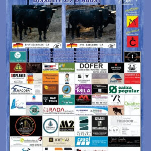 TOROS MASSAMAGRELL 29 AGOSTO 2026.