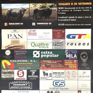 TOROS MASSAMAGRELL 5 SEPTIEMBRE 2026