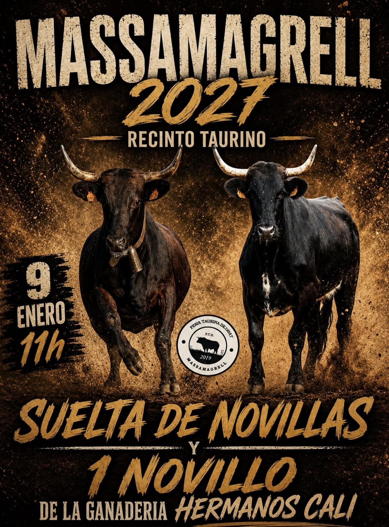 TOROS MASSAMAGRELL 9 ENERO 2027