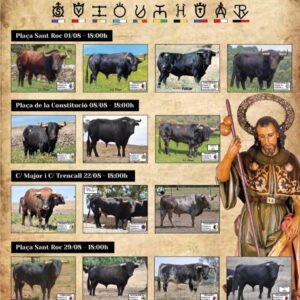 TOROS SAN ROC EL PUIG 22 DE AGOSTO 2026