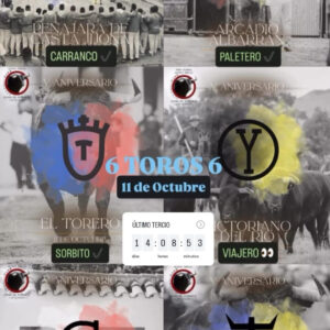 TOROS ALFARA DEL PATRIARCA 11 OCTUBRE 2026