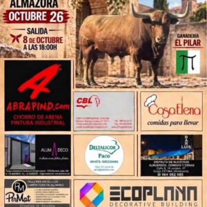 TOROS ALMASSORA 26 OCTUBRE 2026