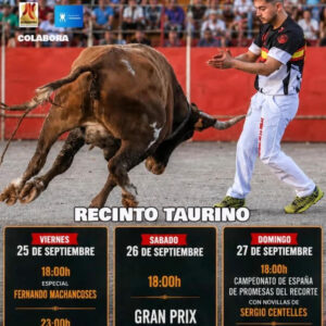 TOROS ALMASSORA DEL 25 AL 27 SEPTIEMBRE 2026