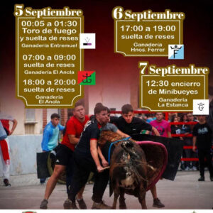 TOROS LA JOYOSA 5 6 Y 7 SEPTIEMBRE 2026