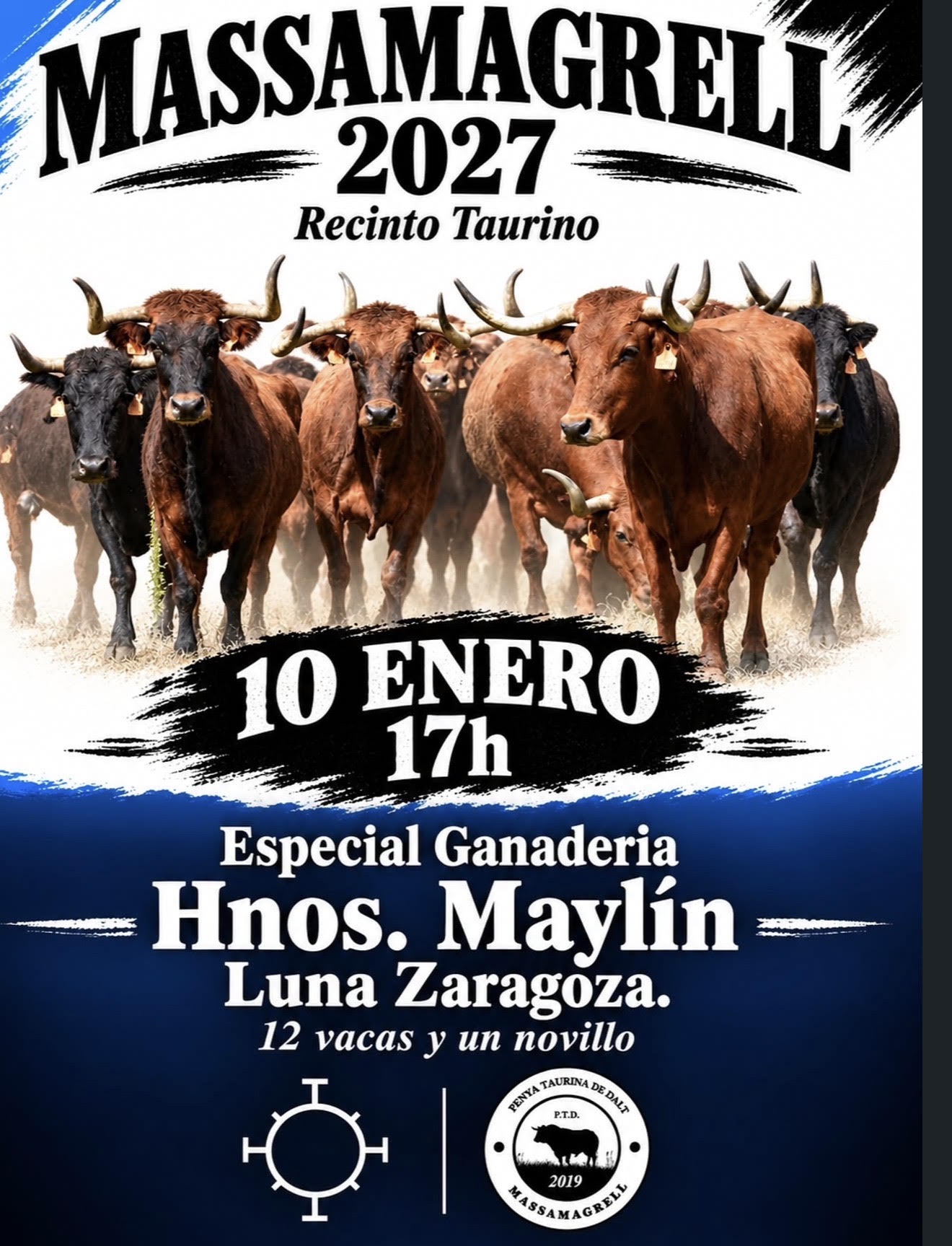 TOROS MASSAMAGRELL 10 ENERO 2027