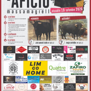 TOROS MASSAMAGRELL 19 SEPTIEMBRE 2026