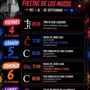 TOROS MONTALBÁN DEL 4 AL 7 DE SEPTIEMBRE 2026