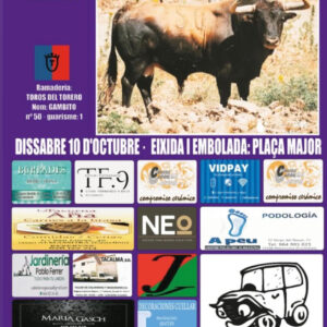 TOROS PENYA EL TRASTO ALMASSORA 10 OCTUBRE 2026