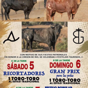TOROS TALAVÁN 5 6 Y 7 DE SEPTIEMBRE 2026