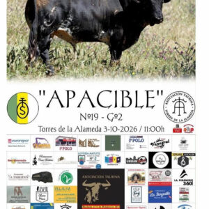 TOROS TORRE DE ALAMEDA 3 OCTUBRE 2026