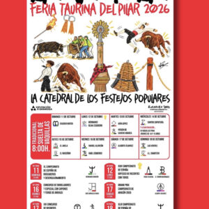 TOROS ZARAGOZA DEL 11 AL 18 DE OCTUBRE 2026